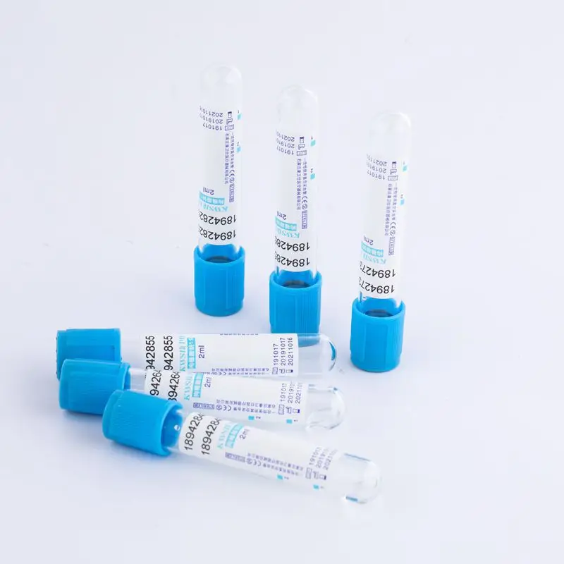 Medical negative pressure EDTA K2/K3/Na2 blood collection disposable vacuum blood collection