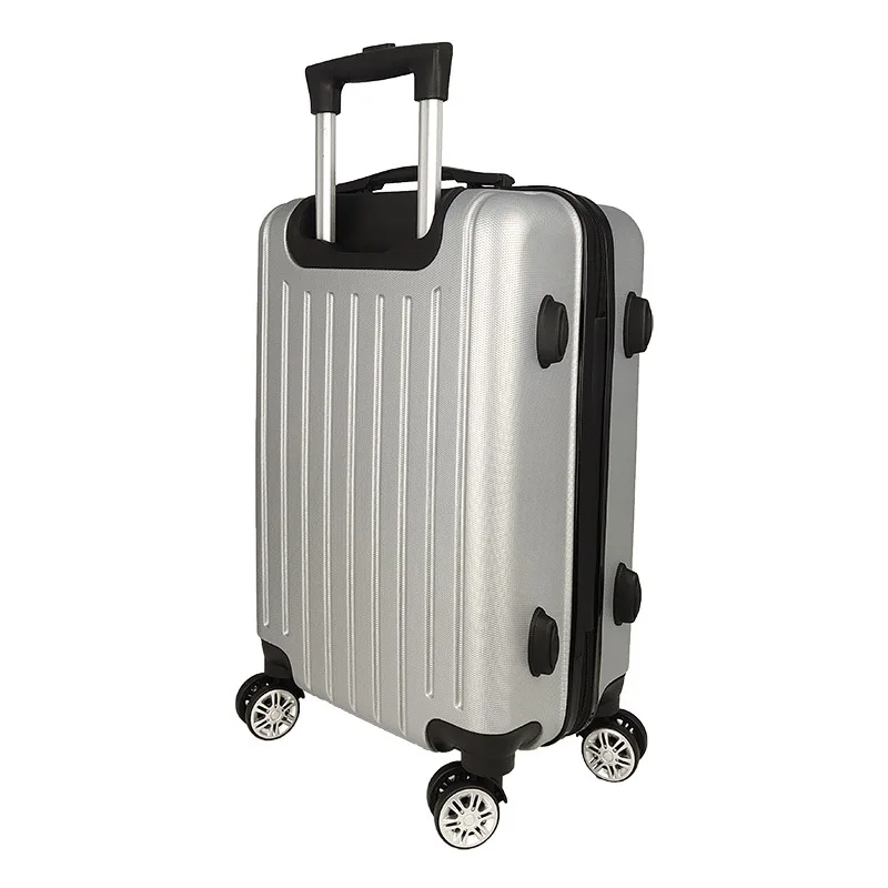 Wholesale abs Suitcase Trolley Luggage Bag Custom Logo Travel Sets  Carry On zipper  Luggage Set With 3 sizes Airline Regulation