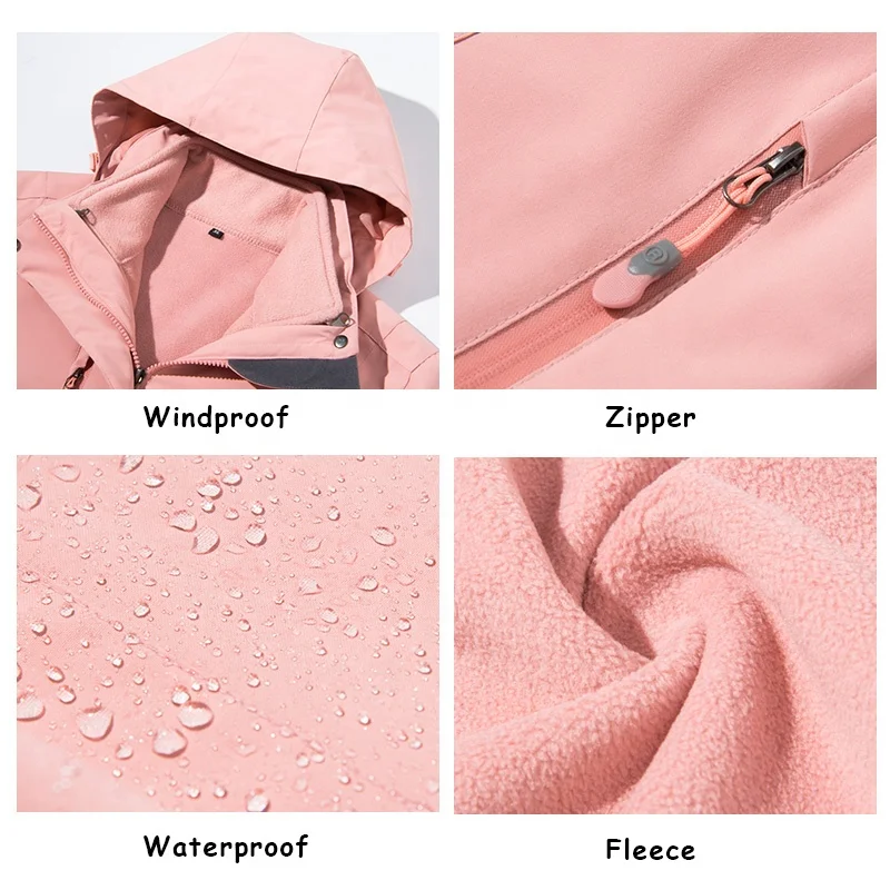 High Quality Double Layer Polar Fleece Jackets Stormtrooper Waterproof Outdoor Jacket For Men And Women In Autumn And Winter