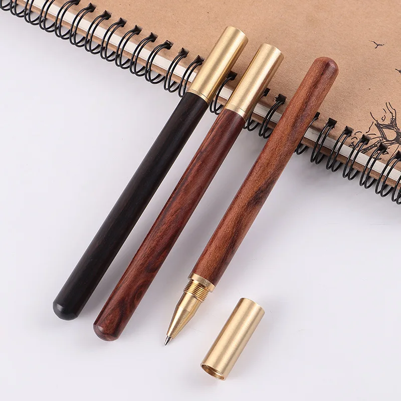luxury rosewood ballpoint pen business gift wooden ball pen office supplies