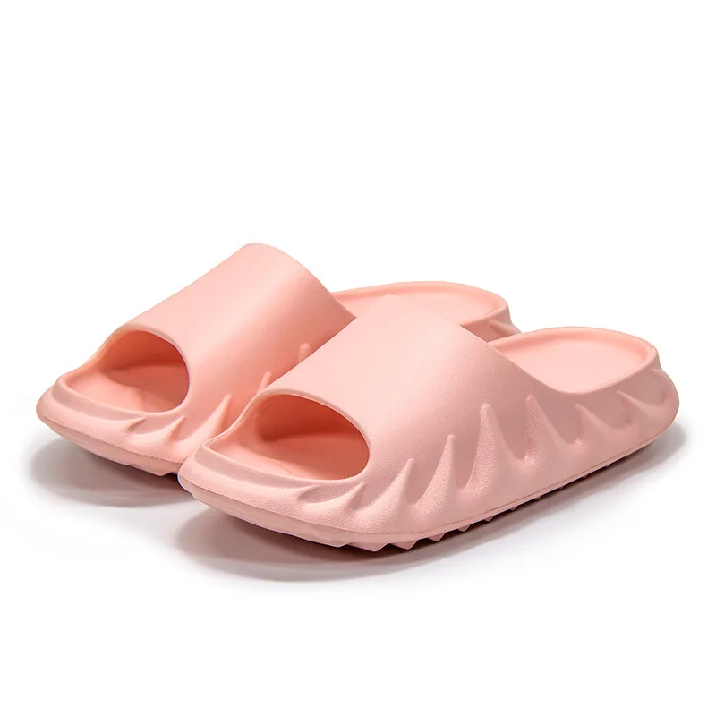 Сандалии yeezy без рисунка ПВХ Эва тапочки с принтом логотипа на