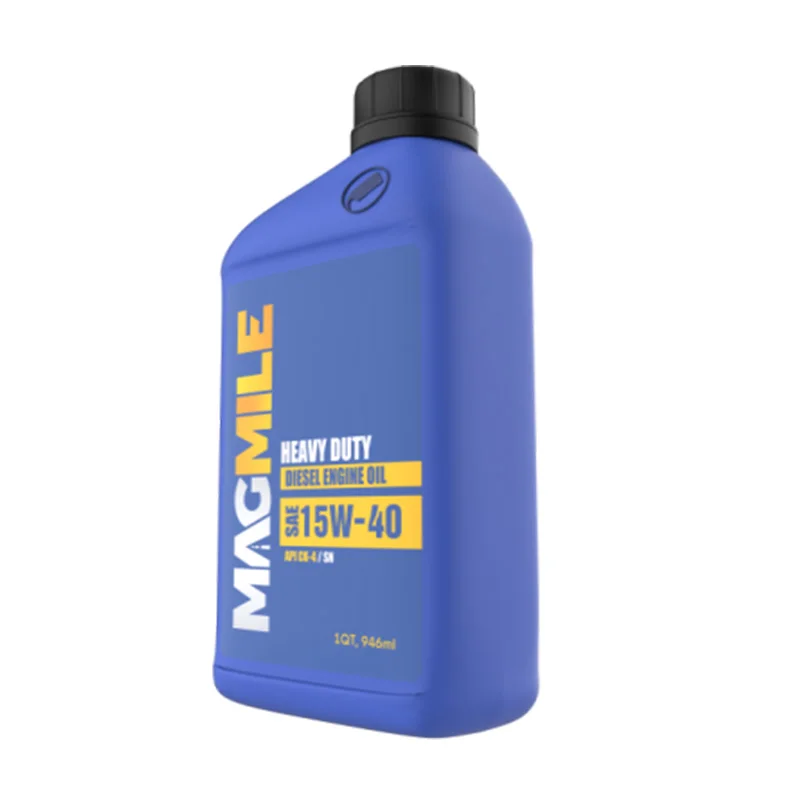 American Brand  MAGMILE Diesel Engine Oil 15W-40 Motor Oil ,  Wholesale Price 1 Quart ( Pack of  12)