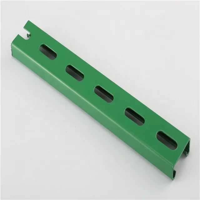 Unistrut channel size/Strut slotted c channel steel price manufacturer