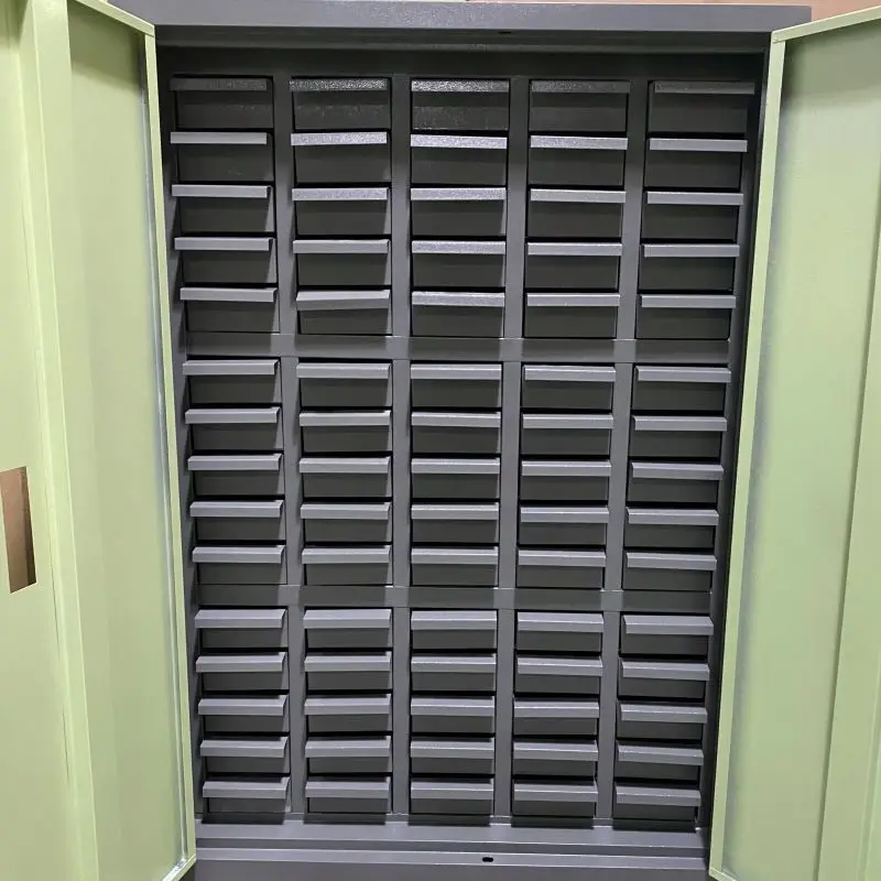 Product Small Parts Storage Cabinets Drawer for Factory 2022 Year NEW Metal Chinese Iron School Office 7 Days Filing Cabinet