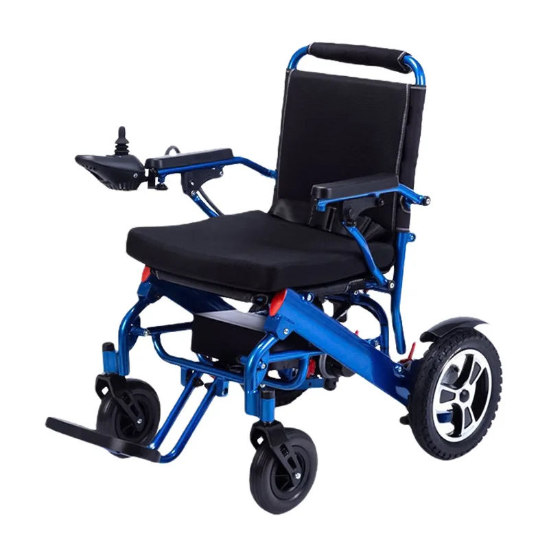 High Quality 10kg Electric wheelchair lightweight foldable wheelchair Carbon fiber material wheelchair