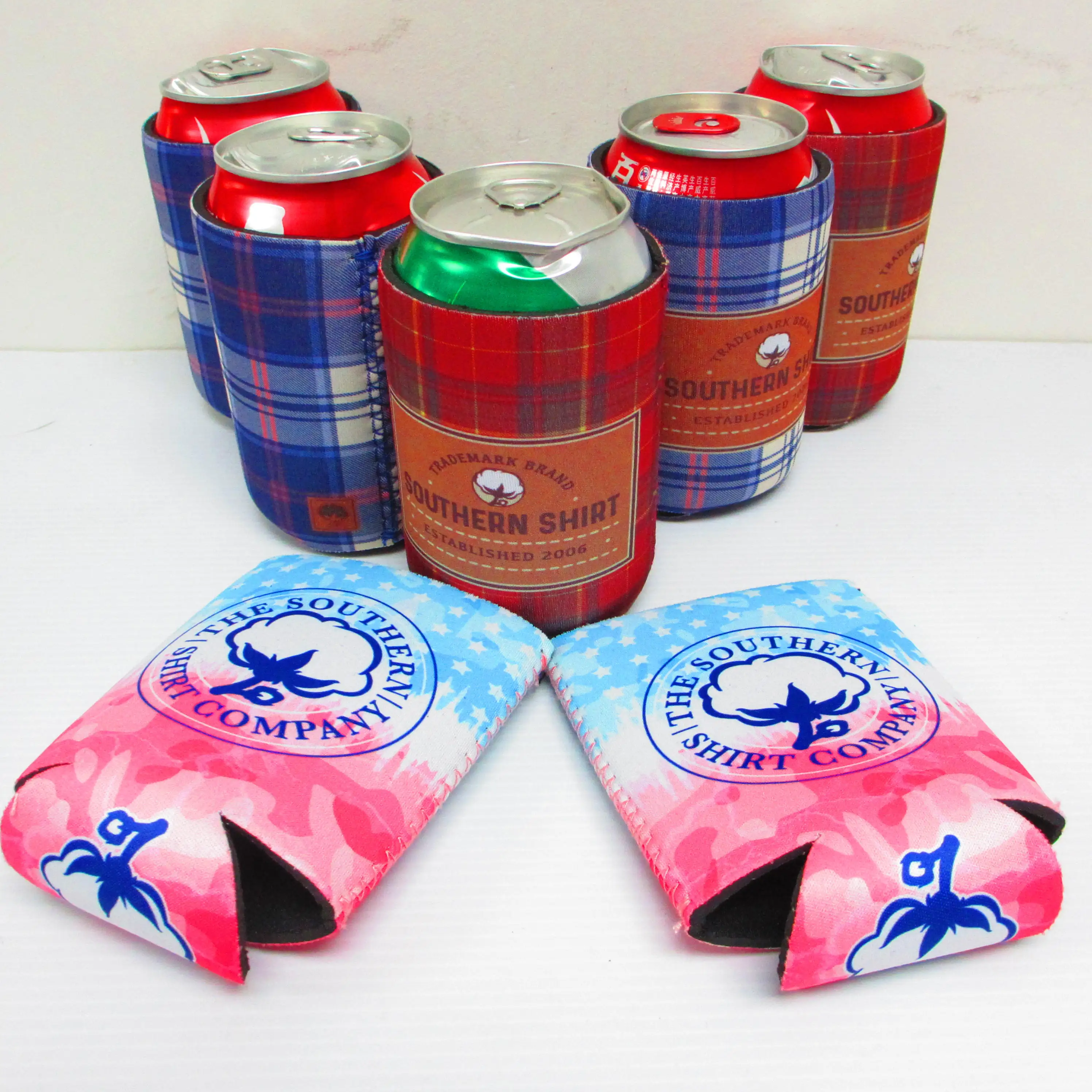 Full color printing can cooler