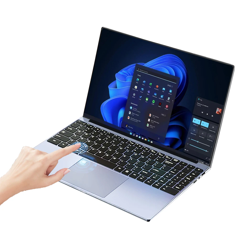 16 inch large screen Portable N5105 Laptop Touch Screen Tablet PC Fingerprint Unlock Business Cheap Laptop with Pen