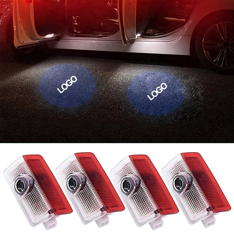 LED Door Car Welcome Logo Projector Light For Mercedes Benz A B C E GL ML Class W205 W212 W176 W166 W246 W242 X166 AMG