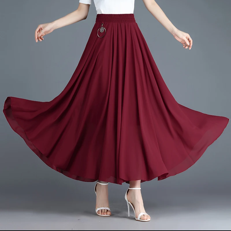 Custom sample spring summer fashion temperament long slim-fit skirt