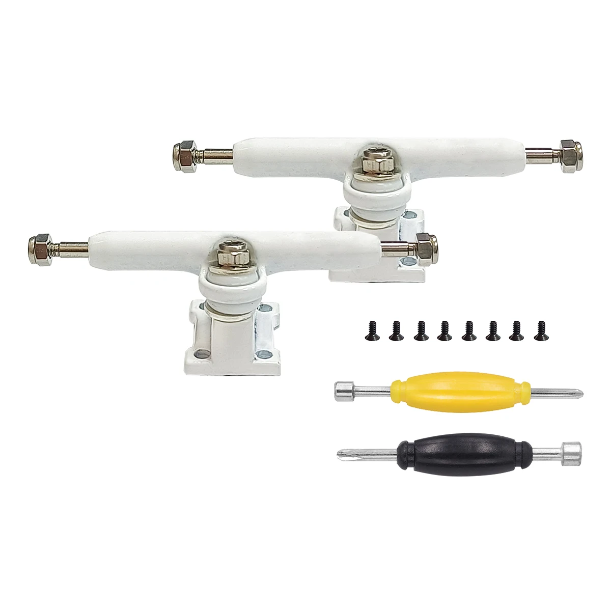 34mm single axle fingerboard trucks for finger skateboard trucks 8 colors with Lock Nuts