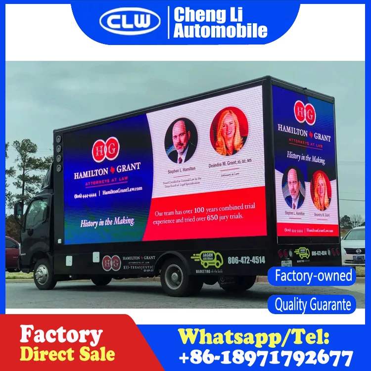 Outdoor Waterproof Full Color Truck Mobile Advertising Led Display Screen Billboard Truck Price