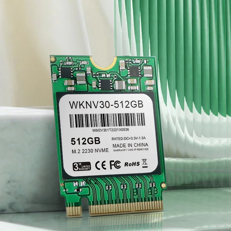Whalekom M.2 2230 NVMe SSD 128 ГБ 256 512 1 ТБ Внутренний твердотельный