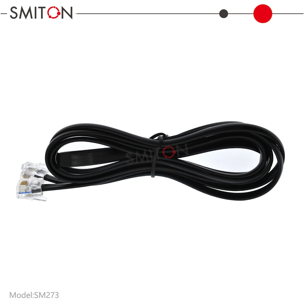 10m 15m 18m 7FT 3 FOOT rj11 telephone cable 6P4C phone cord