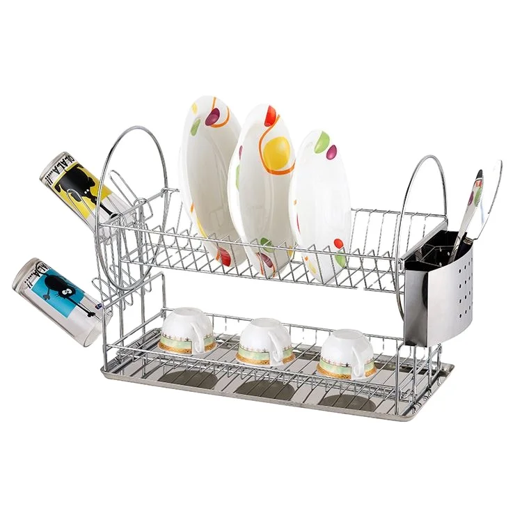 ChuZhiLe Hot Sale Morden Dish Rack stainless steel utensil draining rack