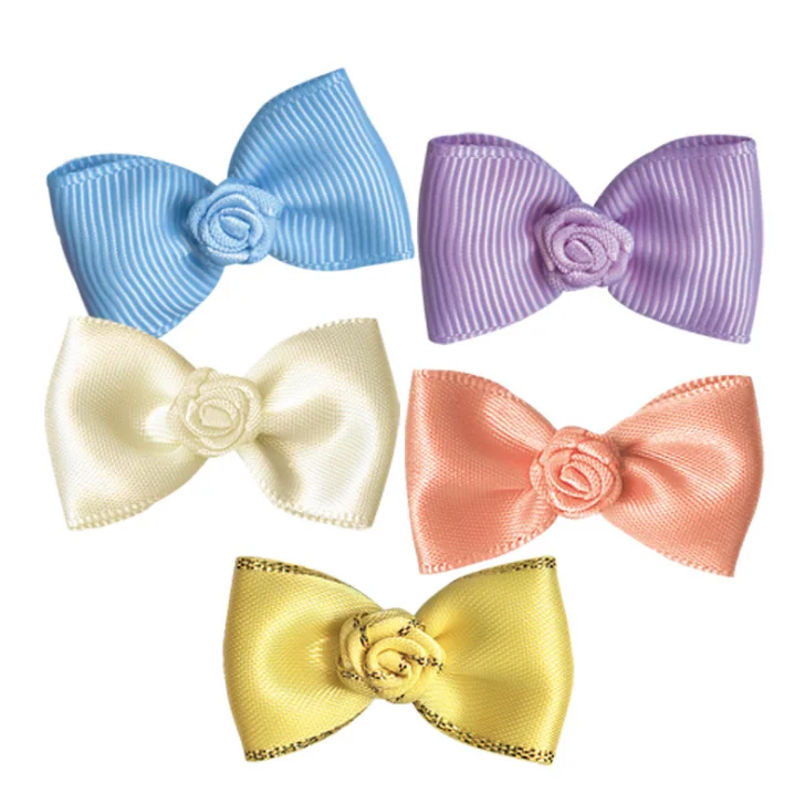 wholesale 245 colors available 22MM double face satin ribbon bow knot