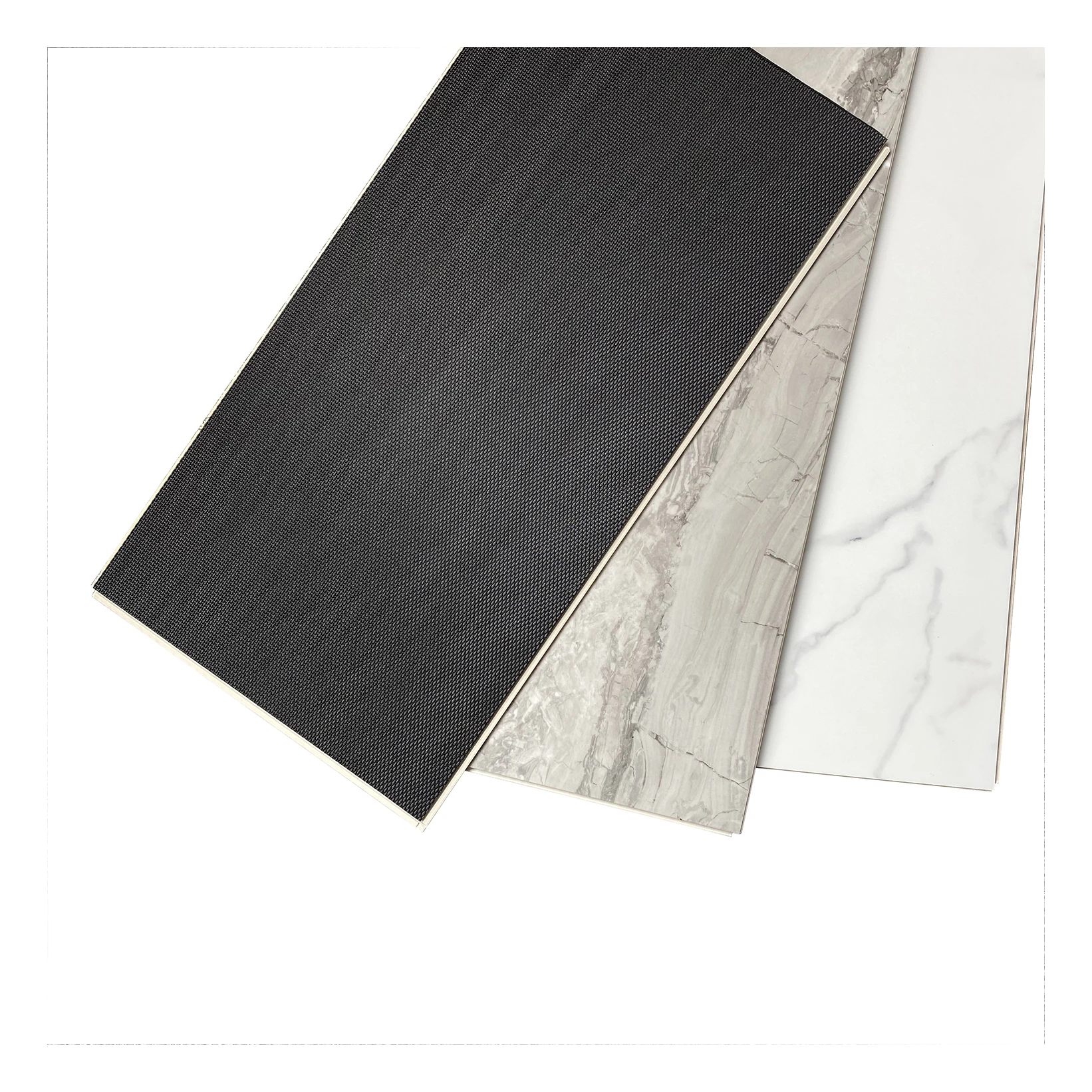 4mm waterproof SPC flooring  White beige Marble Look Luxury Vinyl  Tiles