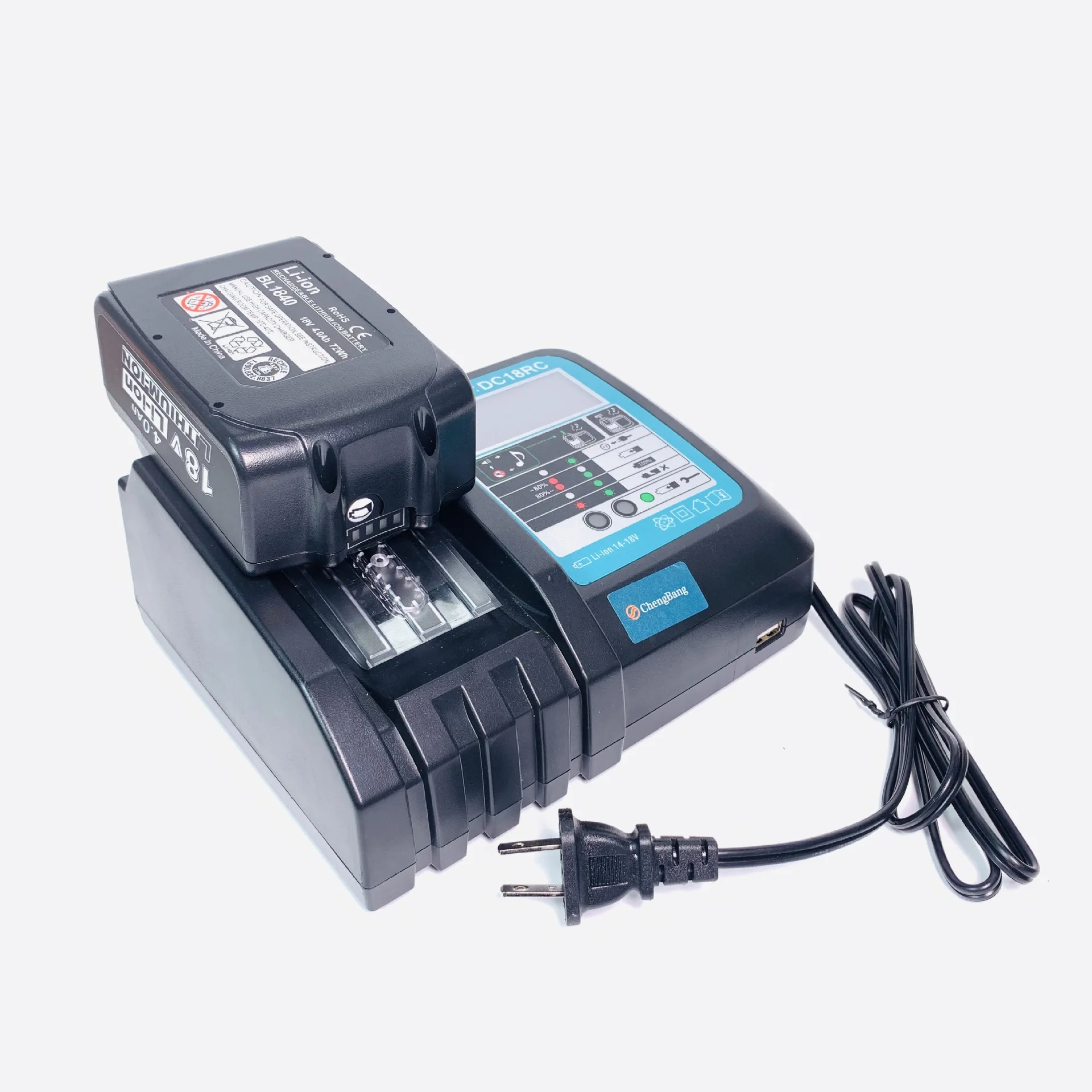 18V 3.0Ah 18650 Lithium Battery Pack With 3A Digital Charger for Power Tools Lithium ion Battery Cell for Electric Tools BL1830