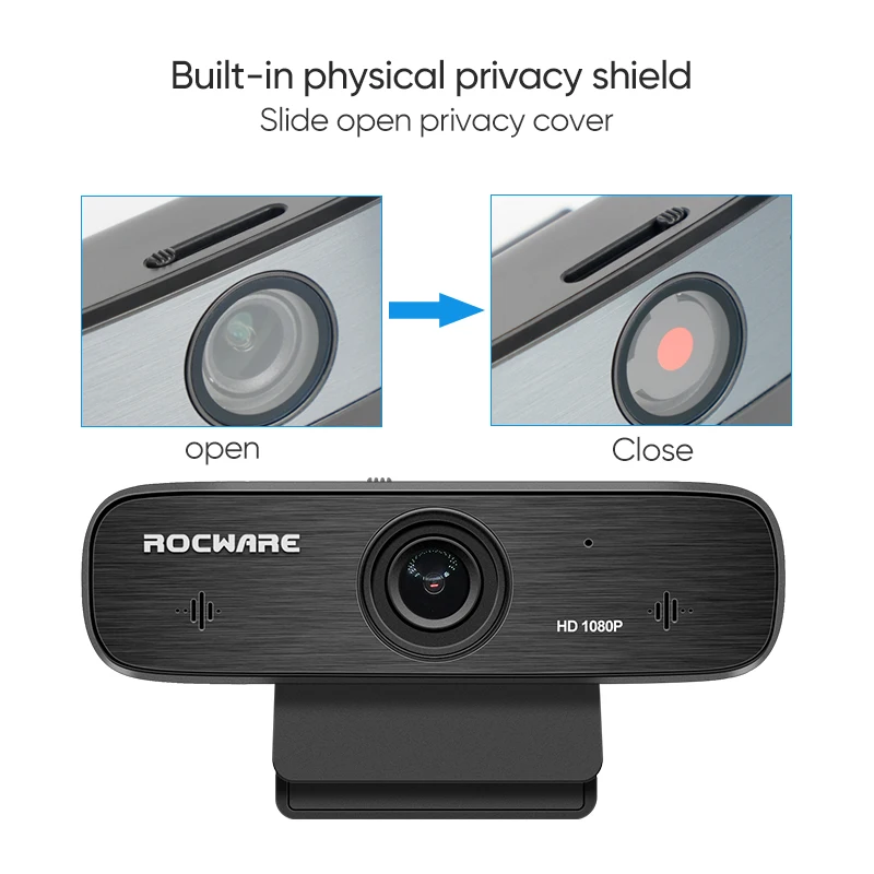 Rocware веб-конференций все в одном 1080P Мини hd придают веб-камера usb видеоконференции eptz камера системы с