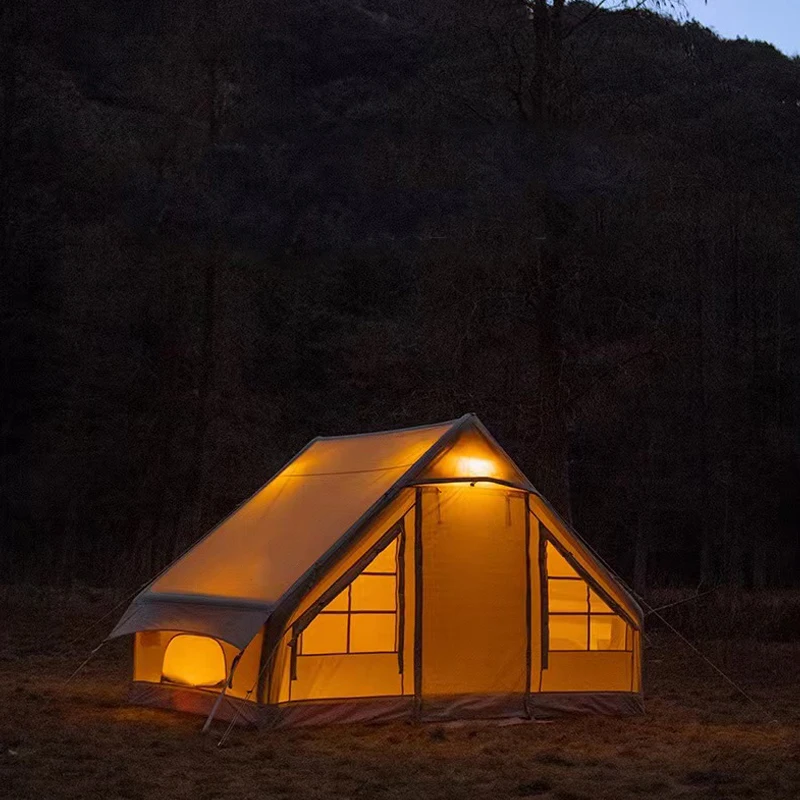 Outdoor camping waterproof ripstop canvas swag tent swags portable  inflatable double swag tent