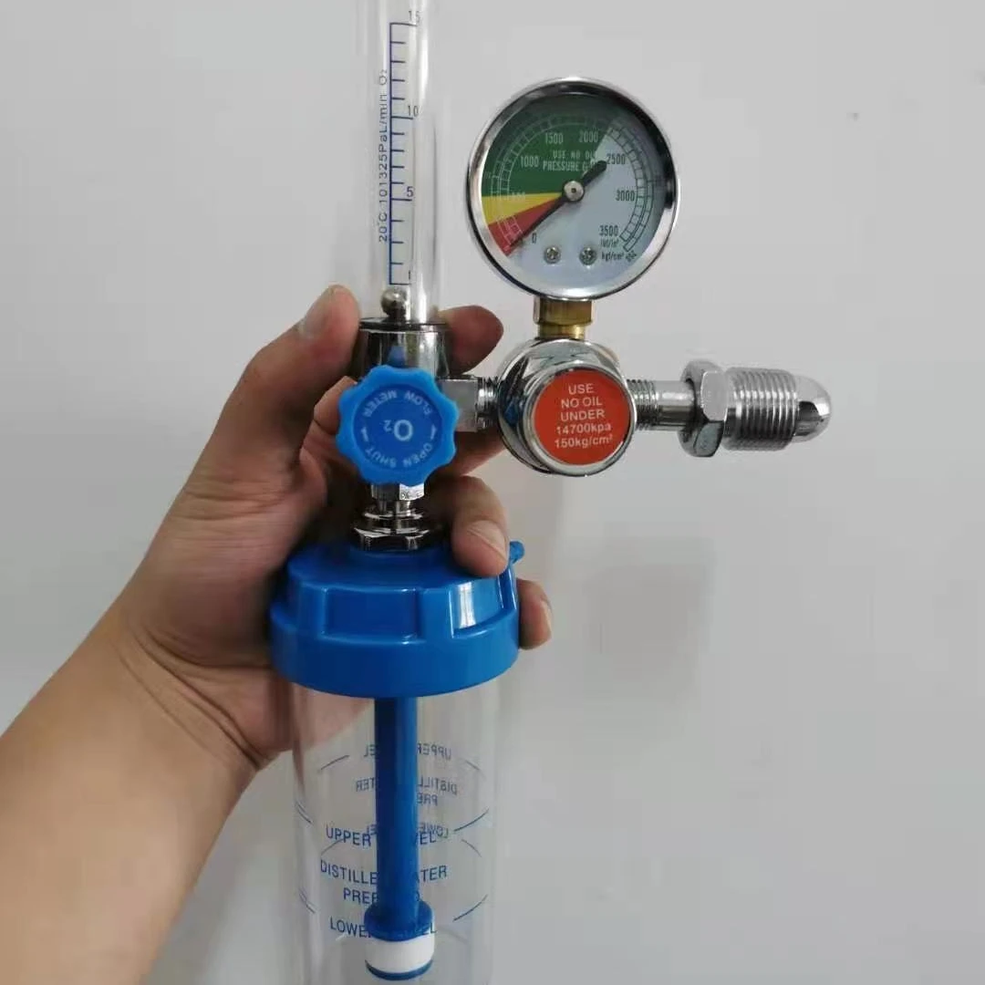 CE Certificate Medical Oxygen Flow Meter Oxygen Cylinder Regulator inhalator Medical Oxygen Regulator