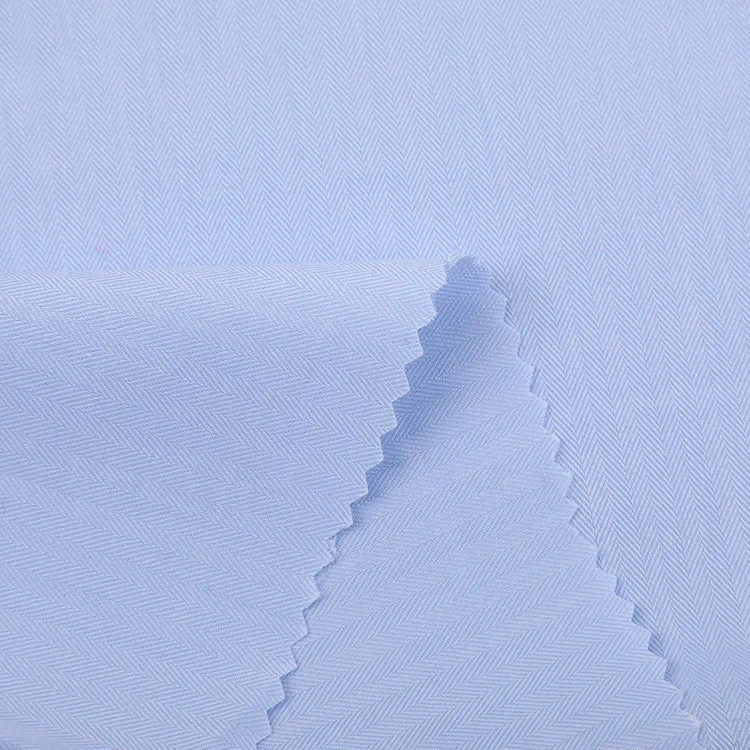 Yongteng ready in stock 100%cotton yarn dyed herringbone shirting fabrics