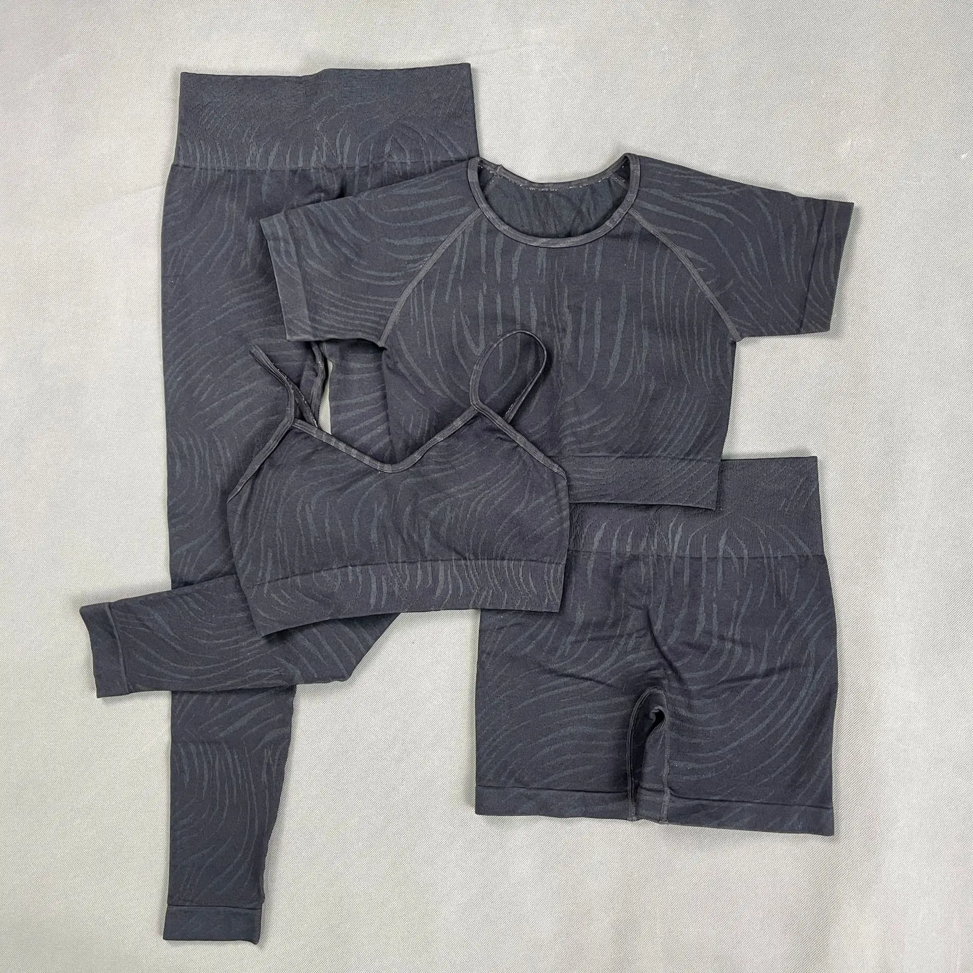 women yoga clothing fitness sets gym wear shorts leggings pants workout sports bra top