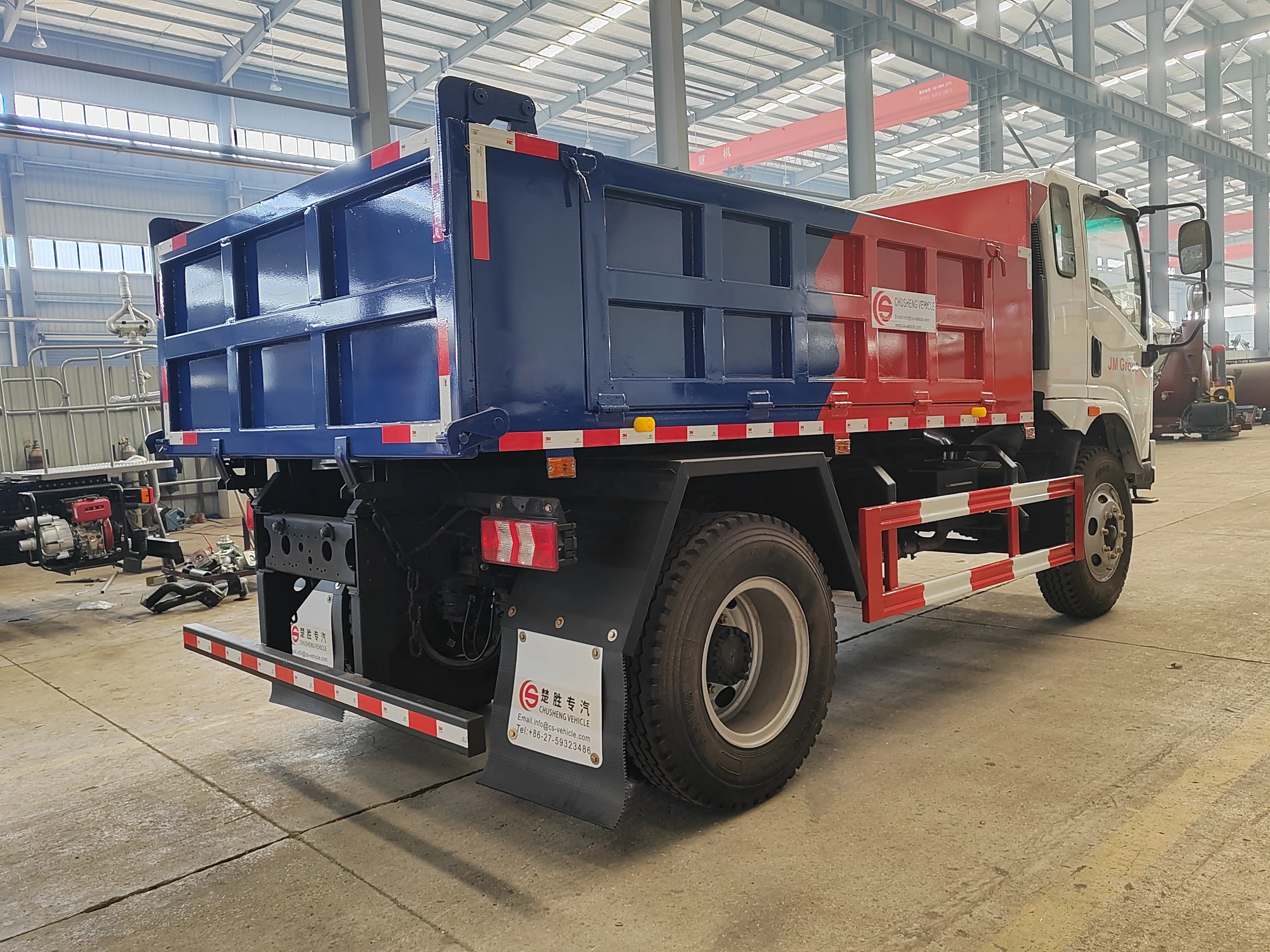 Shacman 4x2 6x4 8 Tons Light Dump Truck New Diesel Cargo Trucks Manual Transmission Euro 3 Emission Mini Tipper Dump Truck