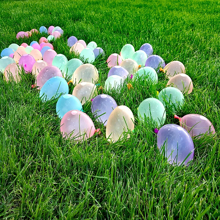 Certificated Summer Toys Reusable Magic Latex 0.2g Water Bomb Soft Small Balloon Ballons for Carnival