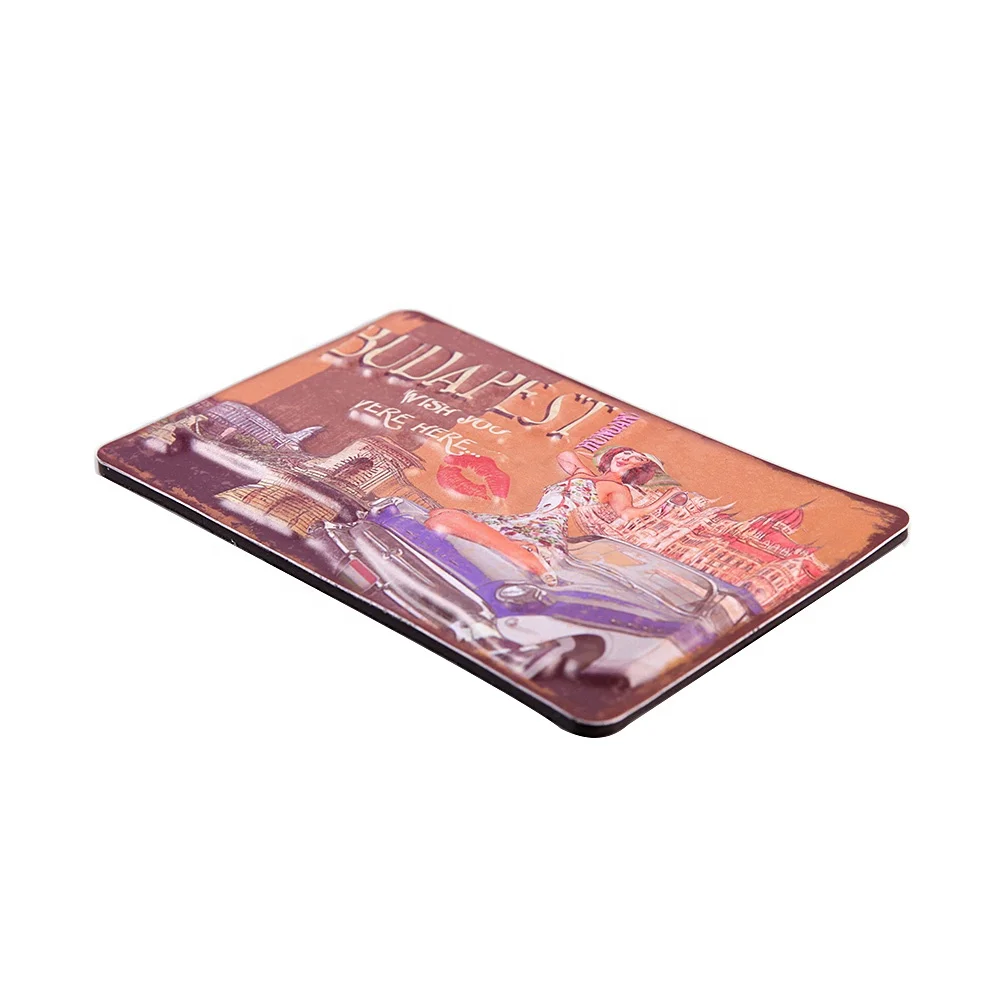 Top Quality National Photo Refrigerator Magnets Tourism Souvenir 3d Aluminum Fridge Magnets Manufacturer