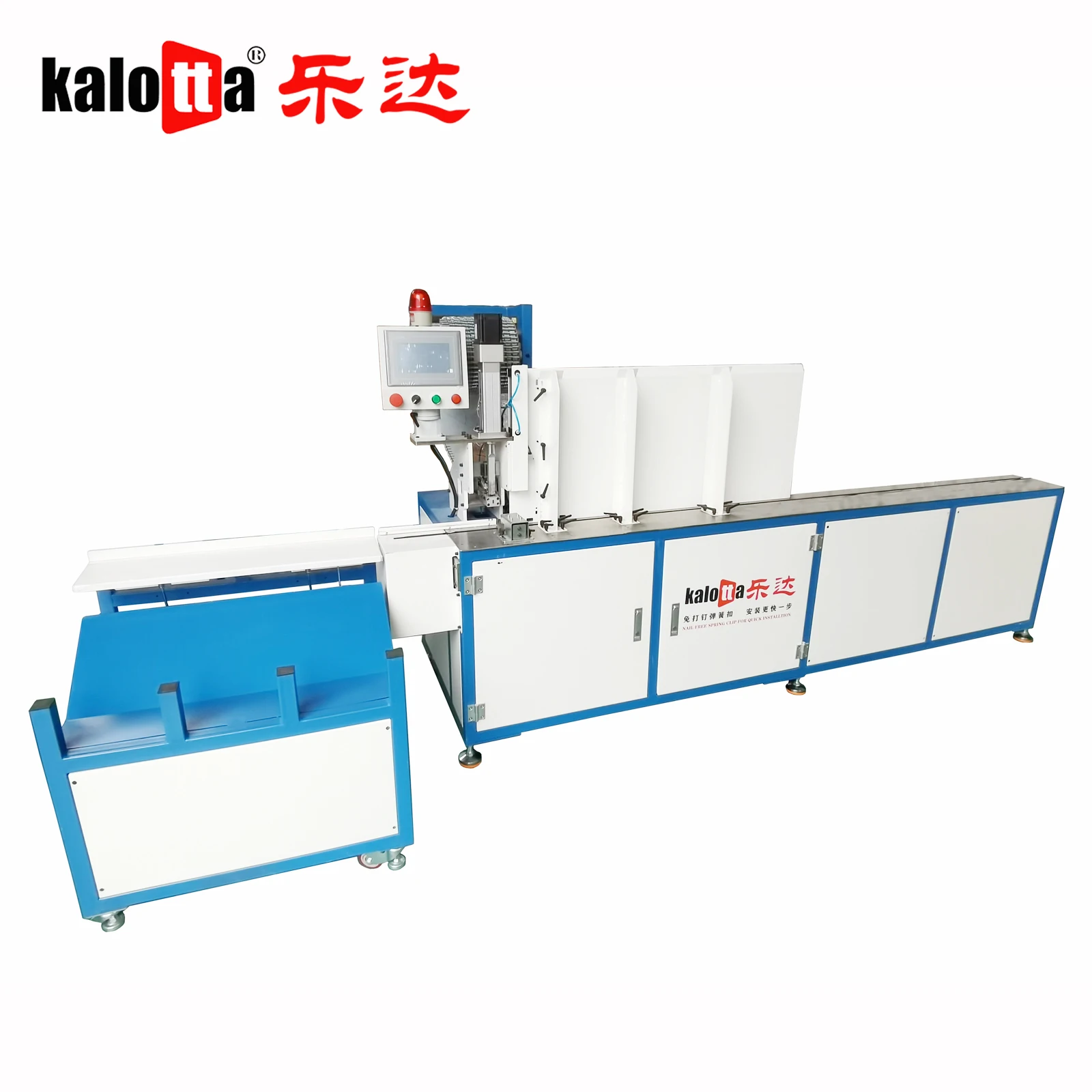 Fully Automatic Sofa Making Machine Two Foot Buckle Modern Design Sofa Spring Clip Machine