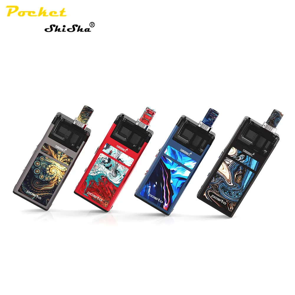  100% аутентичная электронная сигарета Smoant Pasito 25 Вт бокс-мод аккумулятор 1100 мАч вейп перестраиваемая Pod-система
