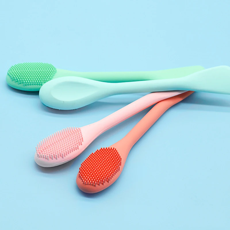 
DIY Tool Clay Cream Applicator Silicone Professional Mask Brush with Logo 