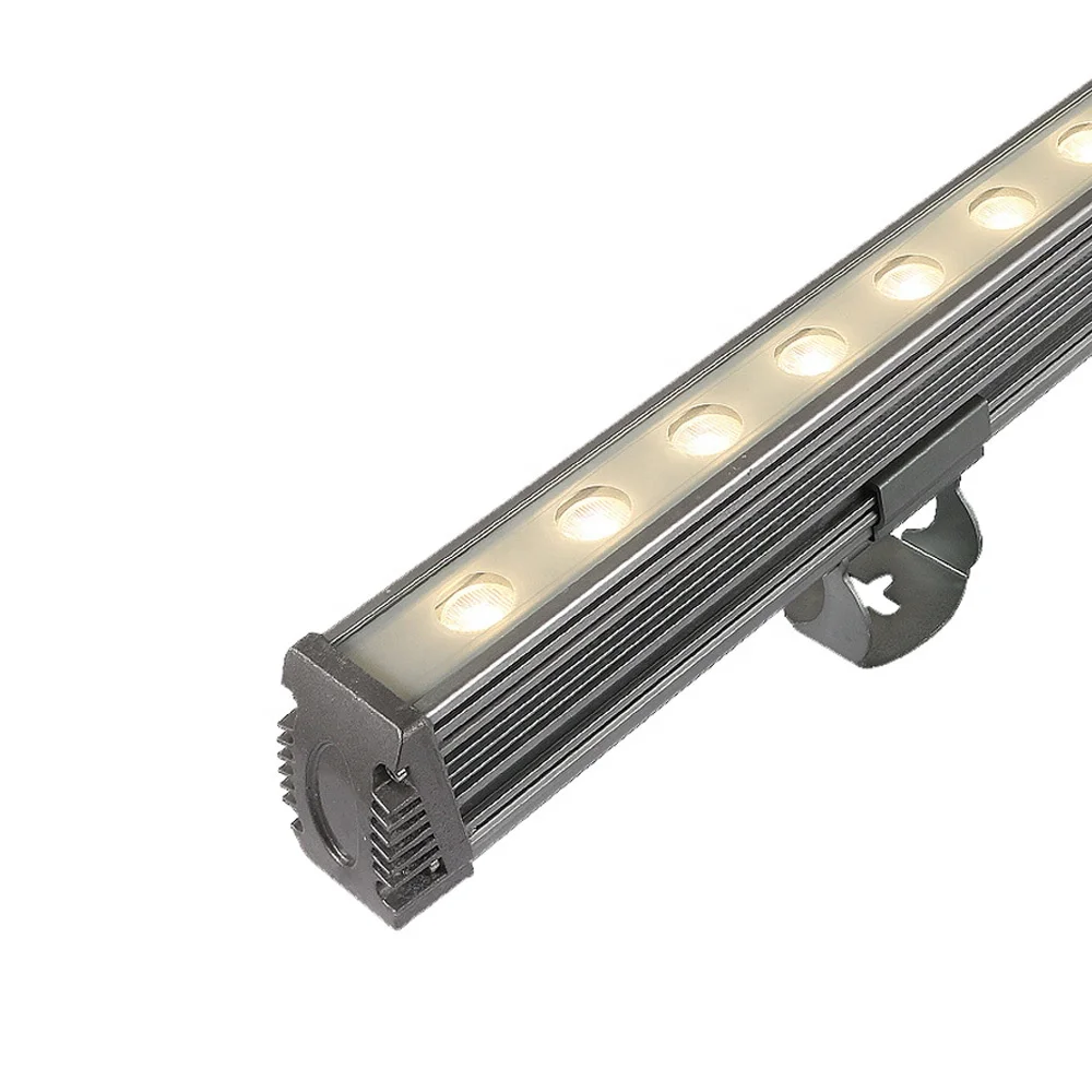 36W DMX512 LED Wall Washer LED Wall Washer Light RGB 3 in 1 72W Outdoor Lighting IP65 Project Installation DMX512 Control 3-year