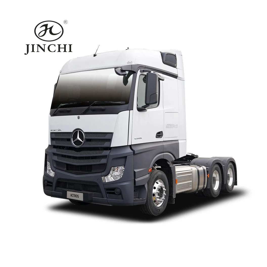 Новый тракторный прицеп Mercedes 6x4 Actros 340hp-580hp, китайский грузовик, бензиновый двигатель, дизельное топливо, Стандарт Евро 6, пневматическая подвеска