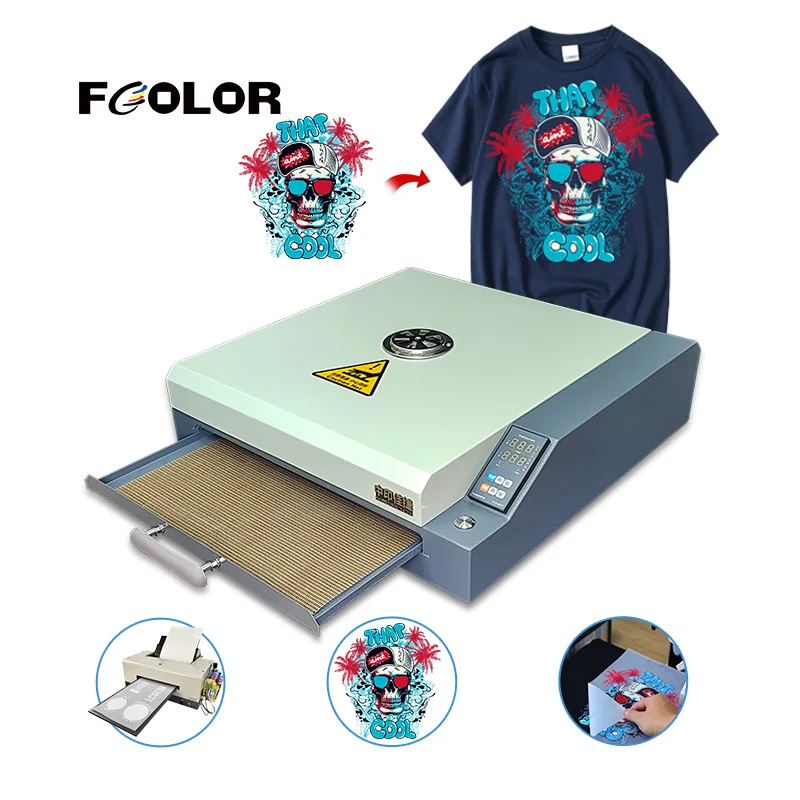 Fclor A3 A3+ Desktop Mini DTF Oven Machine for Ink Drying and Powder Curing