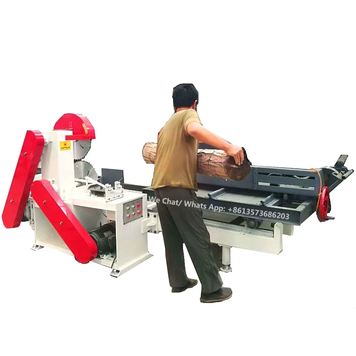 40 л. С. Дизельный мощность раздвижной стол циркулярная пила машина для резки небольших бревен