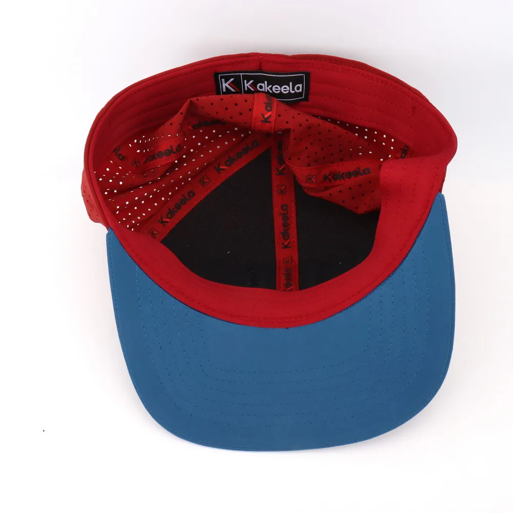 Unisex New Design Custom Polyester Gorra Embroidery Snapback Hat Plastic Back Closure Pickleball Fitted Sports Cap