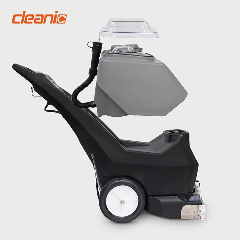 Walk behind 3 in 1 carpet shampoo washer vacuum cleaner industrial carpet washing machine for hotel cleaning