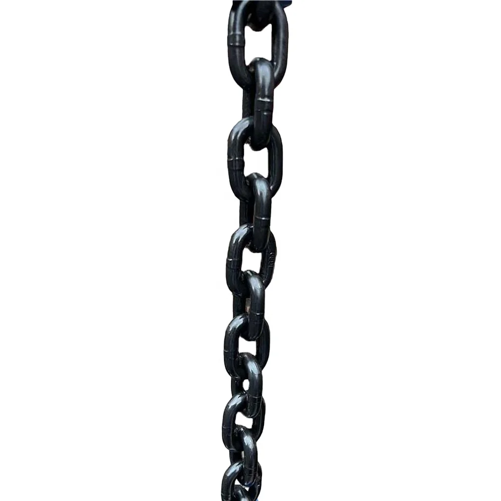 G80 Blacken Lifting Chain 4mm Anti Rust Lifting Chain Iron Chain for Hoist