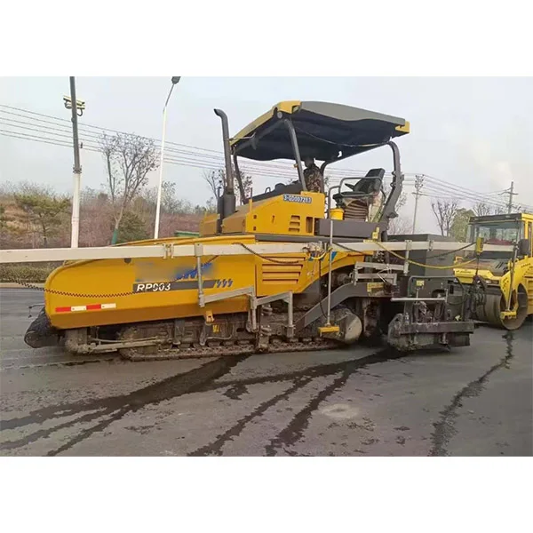 Road Paver 9M Paving Width Asphalt Paver 162Kw Shangchai Engine for Mexico