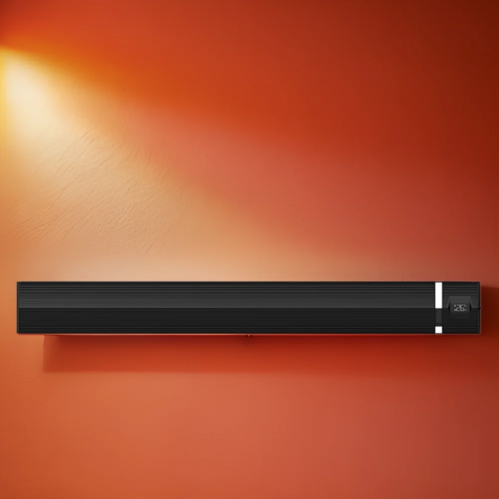 Portable Outdoor Patio Radiator Infrared Heater Parts Electric Wall-Mounted with Remote Control Freestanding  Energy Saving UK P