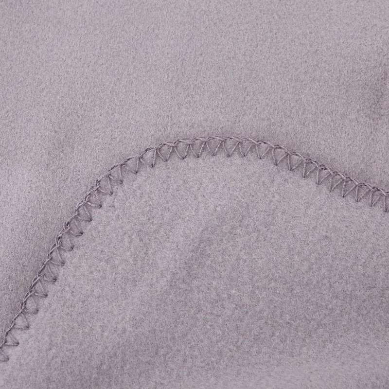 High level light purple color polar fleece blanket kids polyester pillow wholesale animal design blanket