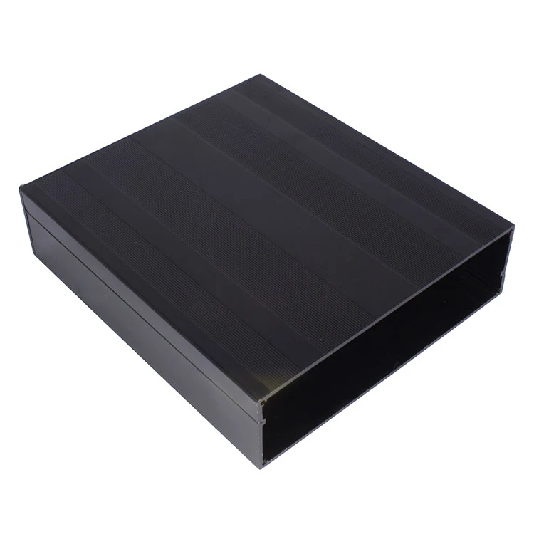 Battery Control Panel Box Housing Manufacturers Customization Electrical Anodized Aluminium Split Control Box Enclosure