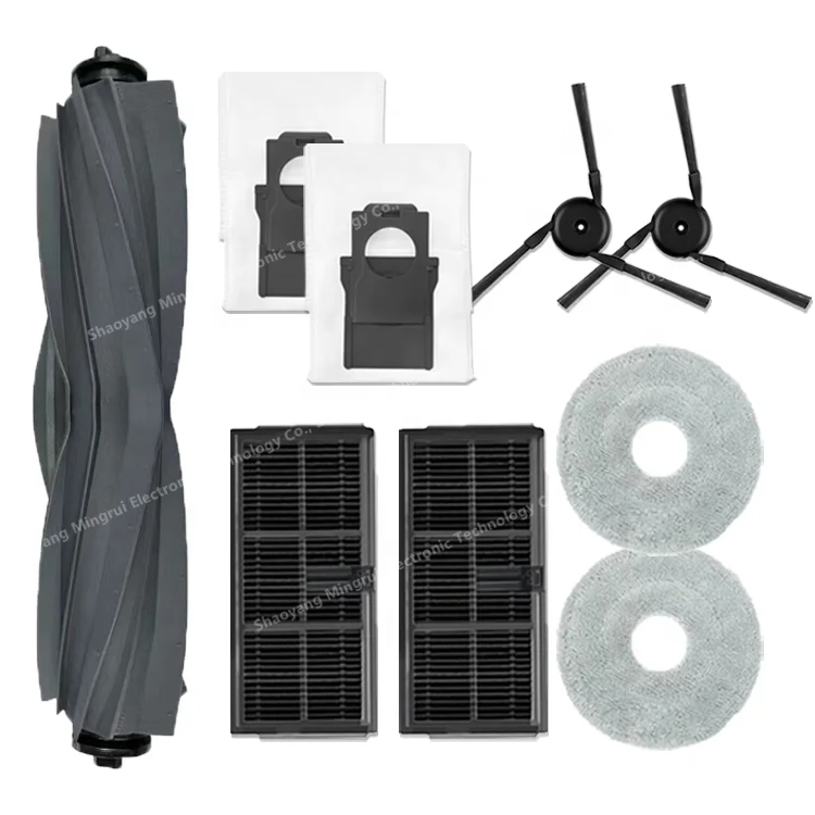 Main Side Brush Mop Cloth Hepa Filter Dust Bag Kit Robot Vacuum Cleaner Parts Accessories for Dreame X40 Ultra S30 Pro