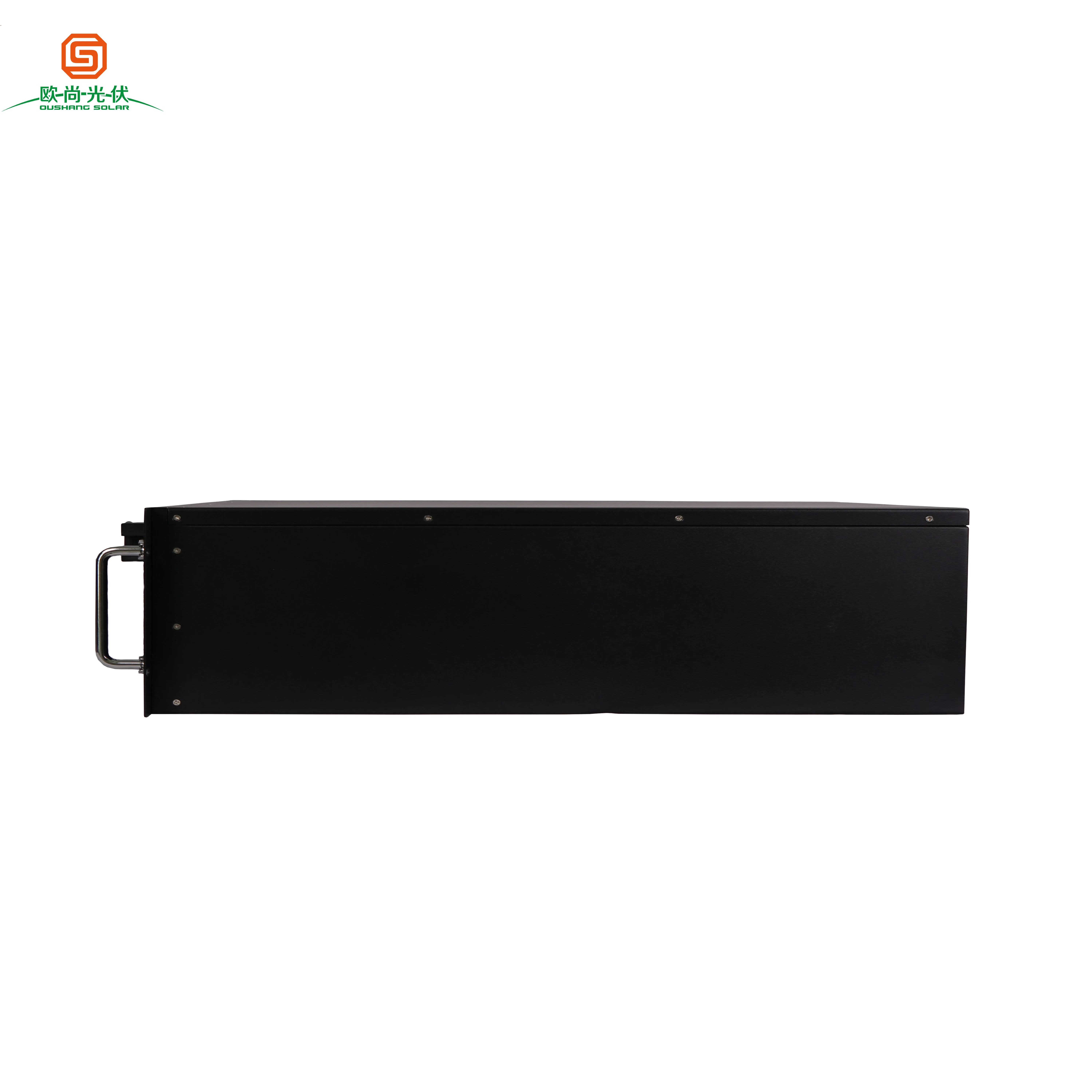 Oushang SolarTower Lifepo4 Battery Pack 3u 48v 100ah Solar Lithium-ion Battery 100ah Solar System 48v Lifepo4 Battery