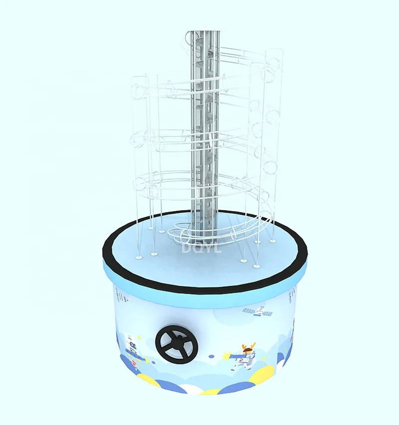 Naughty Castle cannon Children Indoor Playground Accessory Volcano Ball Eruption Ball spraying machine