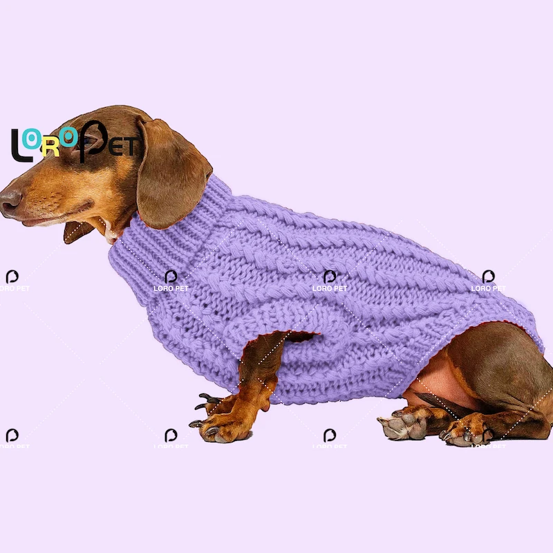 Factory Customized Winter High Quality Pet Clothing Apparel Luxury Dog Clothes Dog Sweater