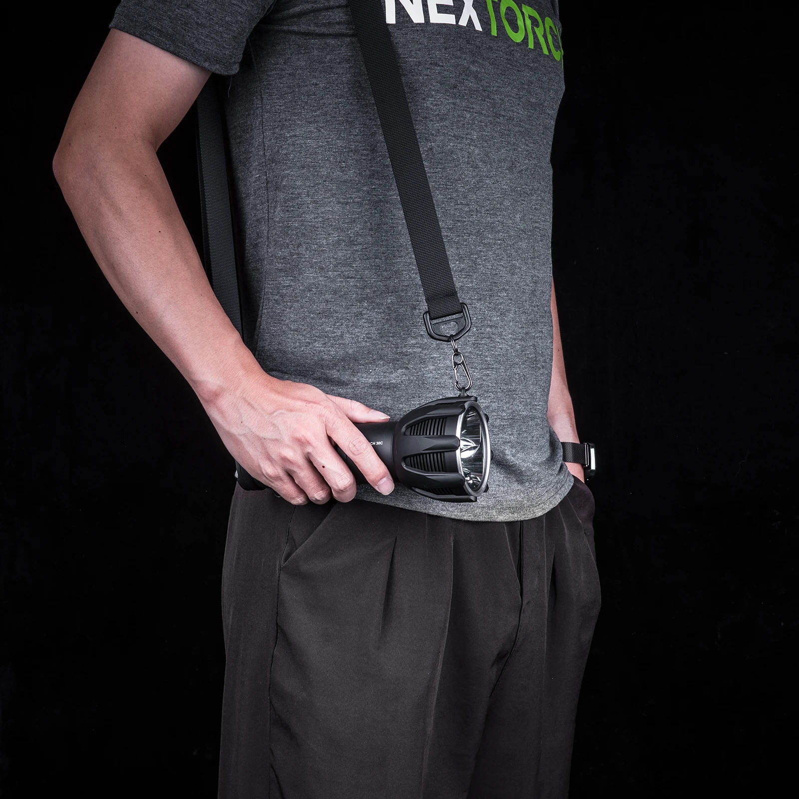 High power Nextorch 15000 lumen fast charging Hand Torch Light Strong Aluminums USB Charging Tactical Searching Flashlight