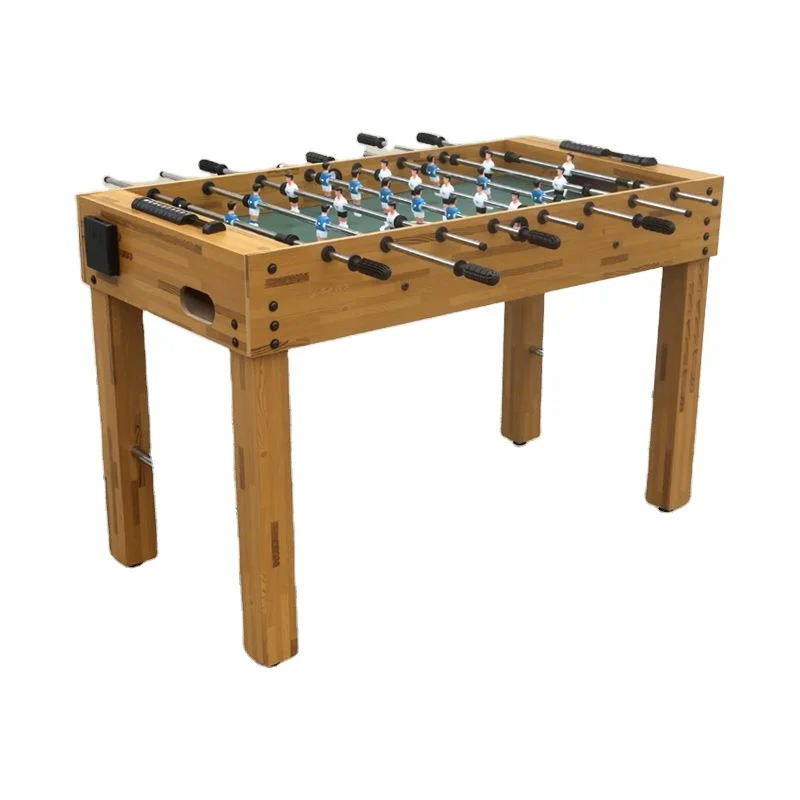 Mini Wooden Indoor Foosball Table 8-Pole Football Football Game