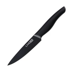 Wholesale Custom 5' Inch Black Oxide Blade Kitchen Mini Small Utility Knife with Hollow Handle